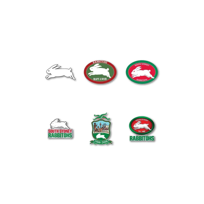 Rabbitohs Logo Pin Set