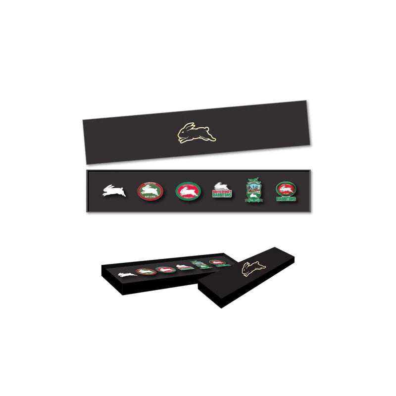 Rabbitohs Logo Pin Set