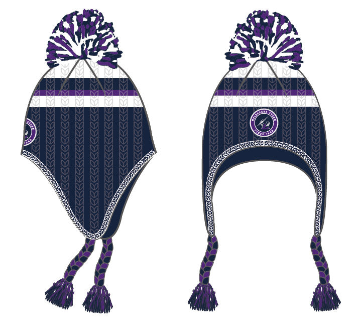 SALE SALE SALE                                                    Melbourne Storm Novelty Pom Pom Beanie