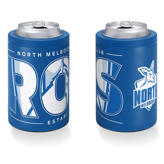 SALE SALE SALE                            North Melbourne Kangaroos Insulated S/Steel Stubby Holder Can Cooler