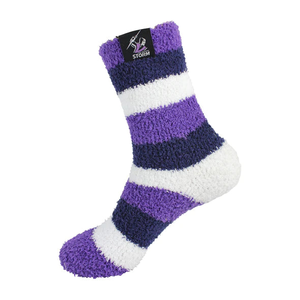 SALE SALE SALE                       Melbourne Storm NRL Bed Socks