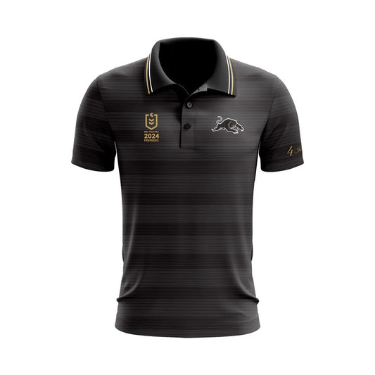 SALE SALE SALE         Penrith Panthers Men's 2024 Premiers Polo