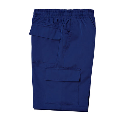 School Cargo Shorts Kids - Royal Blue