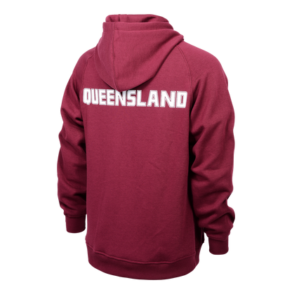Queensland Maroons 2023 Heritage Retro Zip Through Hoodie
