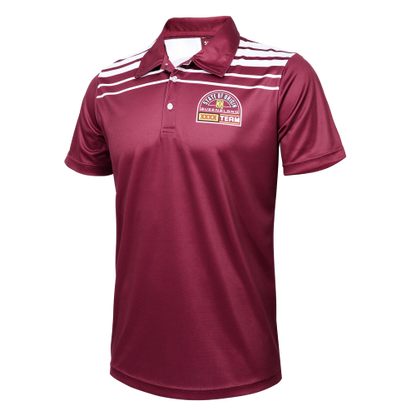 QLD Maroons Retro Heritage Supporter Polo