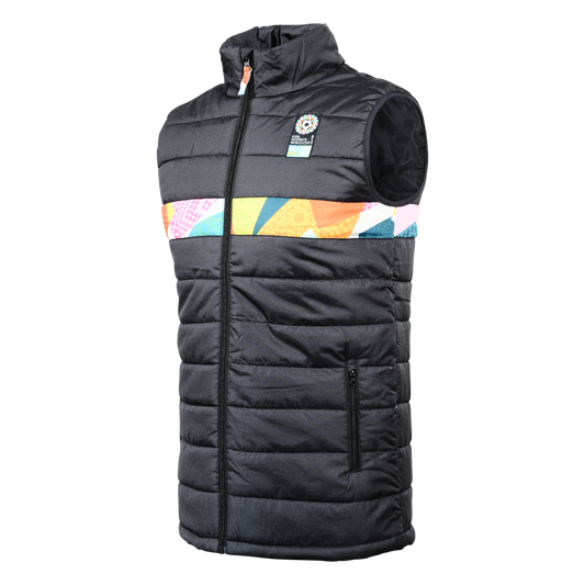 FWWC 2023 Strip Art Puffer Vest