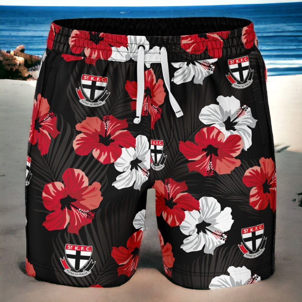 SALE SALE SALE                St Kilda Saints 'Aloha' Volley Swim Shorts