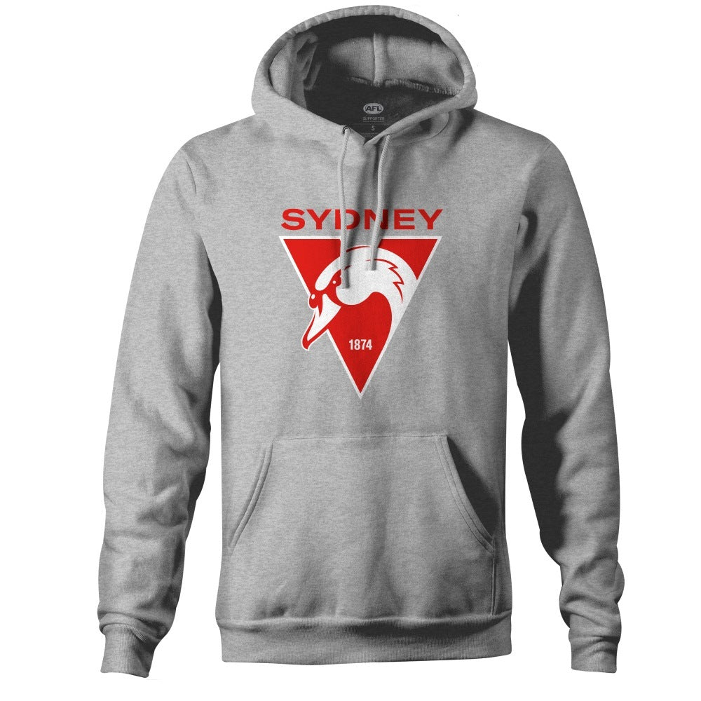 SALE SALE SALE       Sydney Swans Adults Logo Hoodie