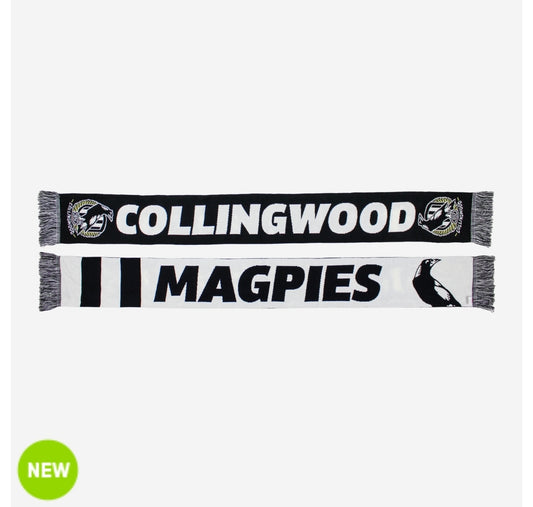 Pre order Collingwood Magpies Defender Scarf
