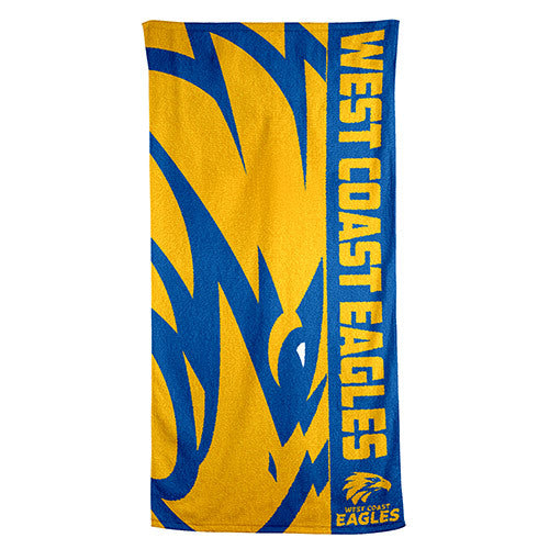 West Coast Eagles Beach Towel