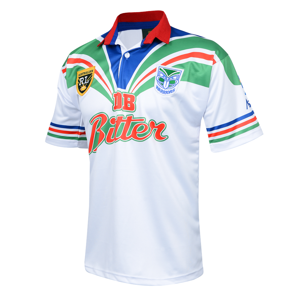 SALE SALE SALE                               New Zealand Warriors 1995 Away Retro Jersey