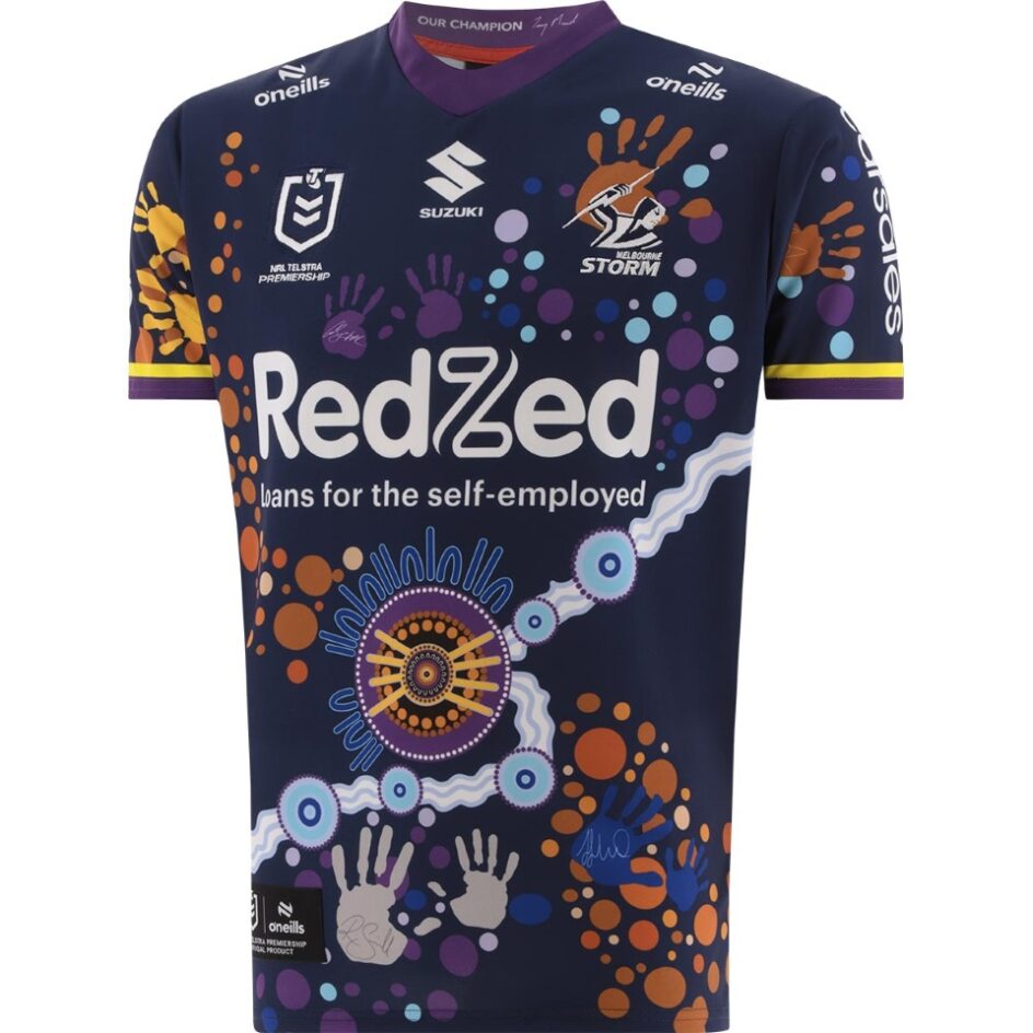 SALE SALE  SALE               NRL Melbourne Storm 2024 Indigenous Jersey