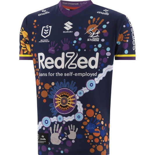 SALE SALE  SALE               NRL Melbourne Storm 2024 Indigenous Jersey