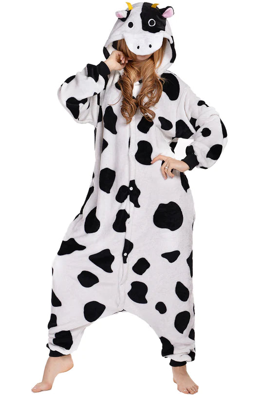 Onesie Cow Adult