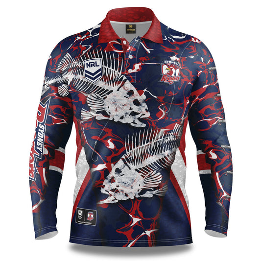 SALE SALE SALE        Sydney Roosters Skeletor Fishing Shirt