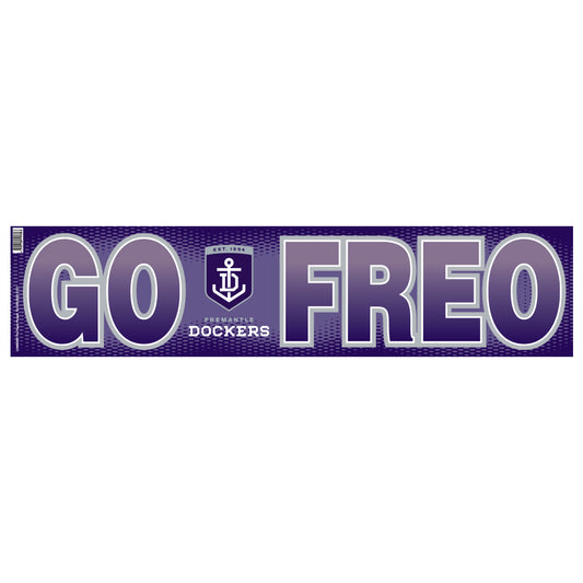 Fremantle Dockers Go Banner