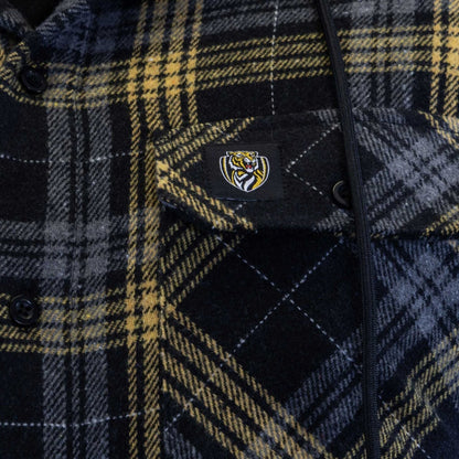 Richmond Tigers Highland Hooded Flannel Shirt