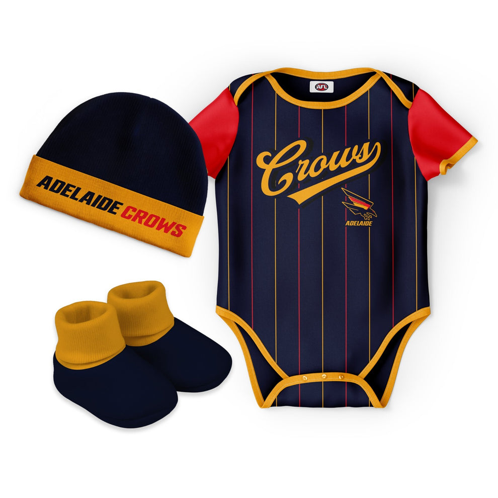 Adelaide Crows Infant Lullaby 3 piece set