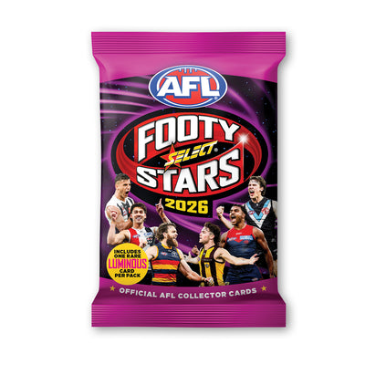 2026 Select Footy Stars Official AFL Collector Cards
