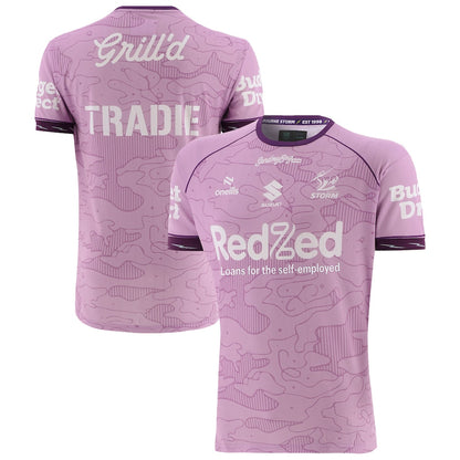 Melbourne Storm 2026 O'Neill's Training Tee Lilac