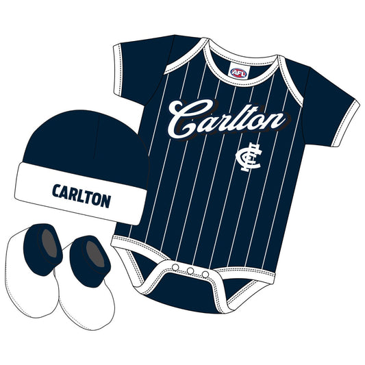 Carlton Blues Infant Lullaby 3 piece set