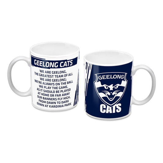 Geelong Cats Team Song Mug AFL