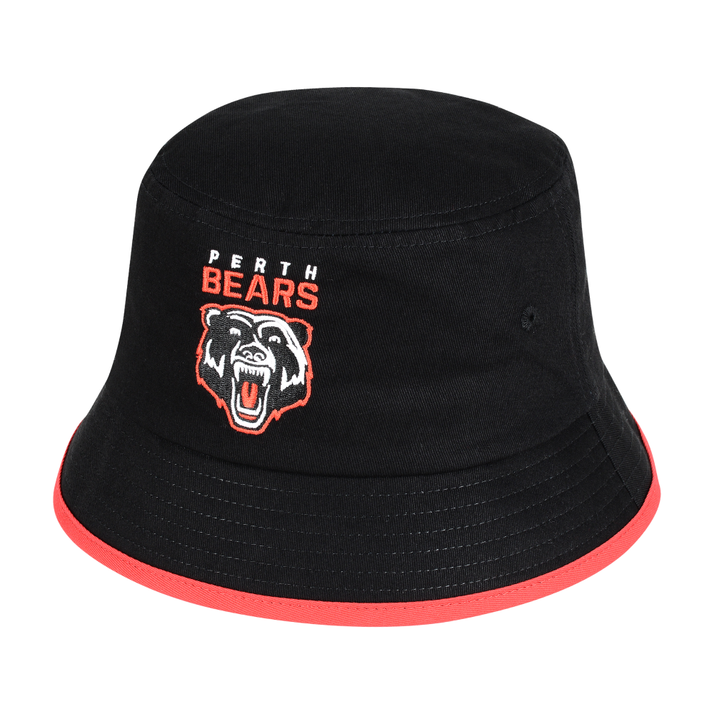 Perth Bears Black Bucket Hat