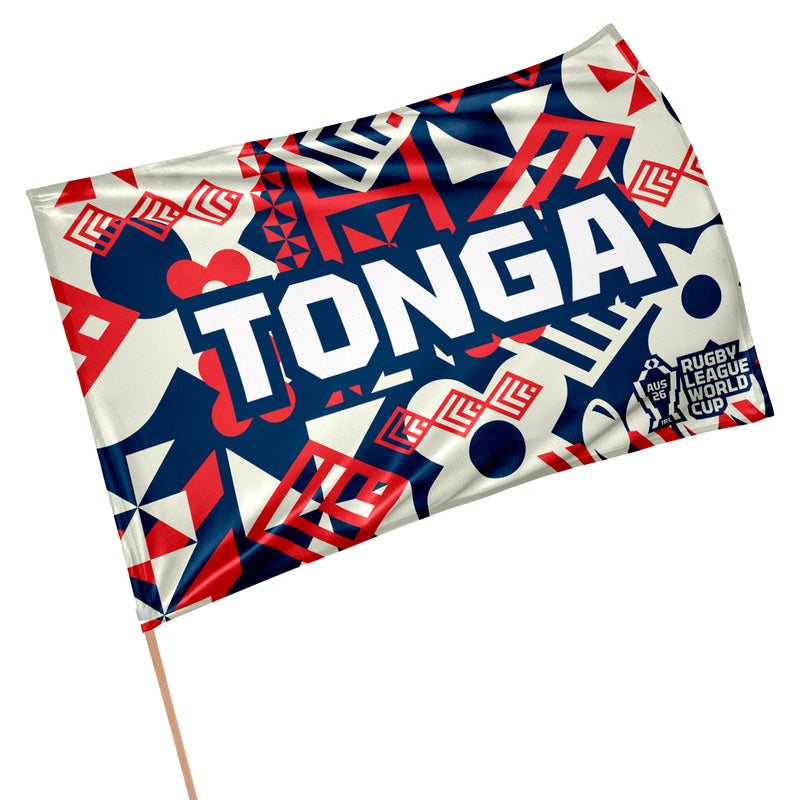Tonga Rugby League World Cup 2026 Game Day Flag