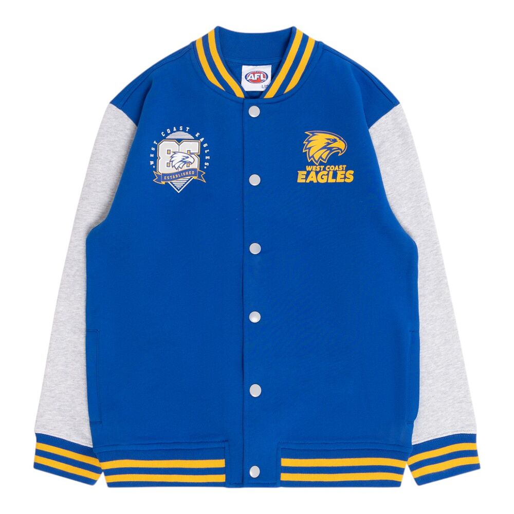 SALE SALE SALE                   West Coast Eagles Youths Varsity Fleece Jacket