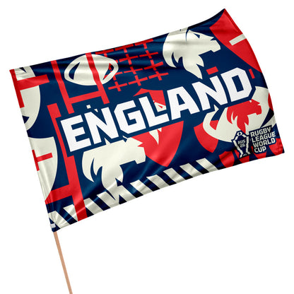 England Rugby League World Cup 2026 Game Day Flag