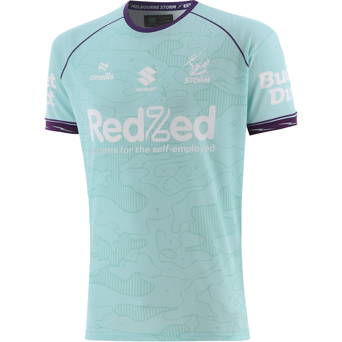 Melbourne Storm 2026 O'Neill's Training Tee Teal