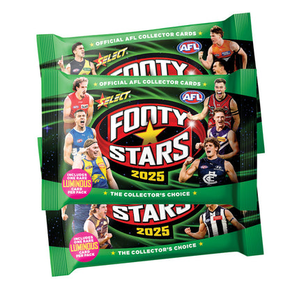 GREAT NEWS IN STORE NOW     2025 Select Footy Stars Official AFL Collector Cards