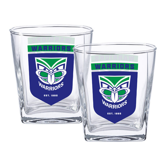 New Zealand Warriors Set of 2 Spirit Glasses