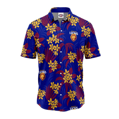 SALE SALE SALE                Brisbane Lions 'Reef' Hawaiian Shirt