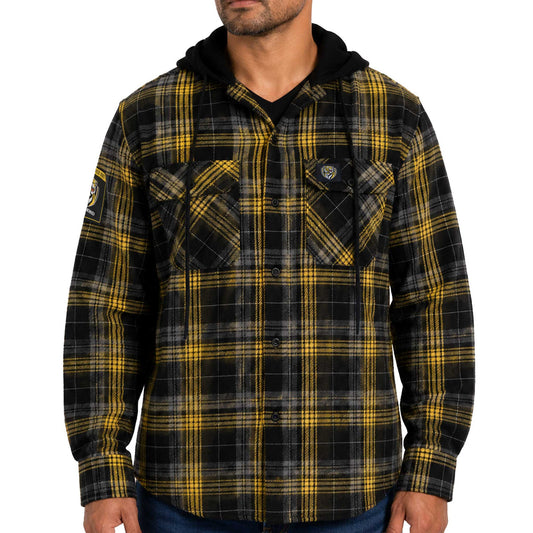 Richmond Tigers Highland Hooded Flannel Shirt
