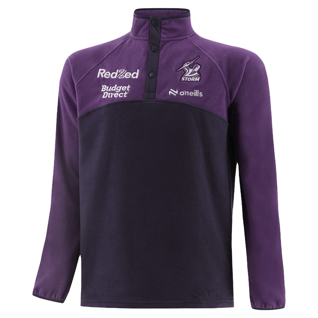 Melbourne Storm O'Neills 2026 Snap Button Polar Fleece