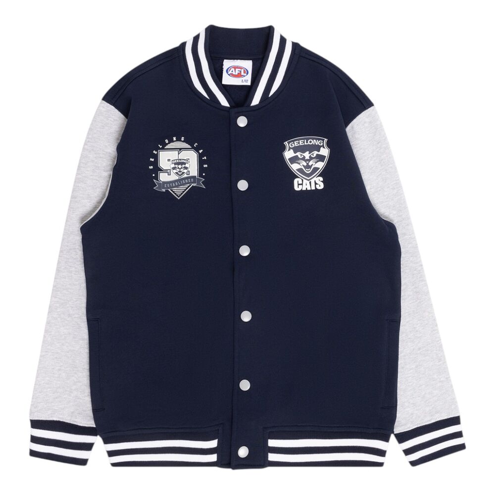 SALE SALE SALE                Geelong Cats Youths Varsity Fleece Jacket