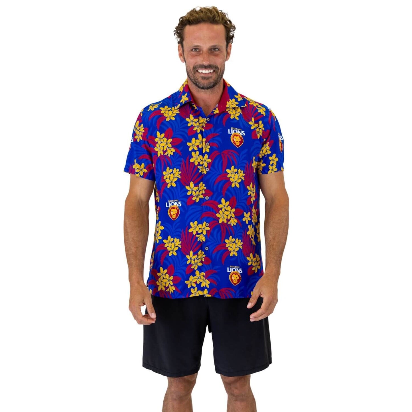 SALE SALE SALE                Brisbane Lions 'Reef' Hawaiian Shirt