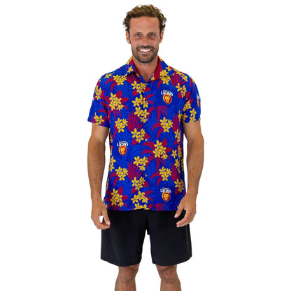 SALE SALE SALE                Brisbane Lions 'Reef' Hawaiian Shirt