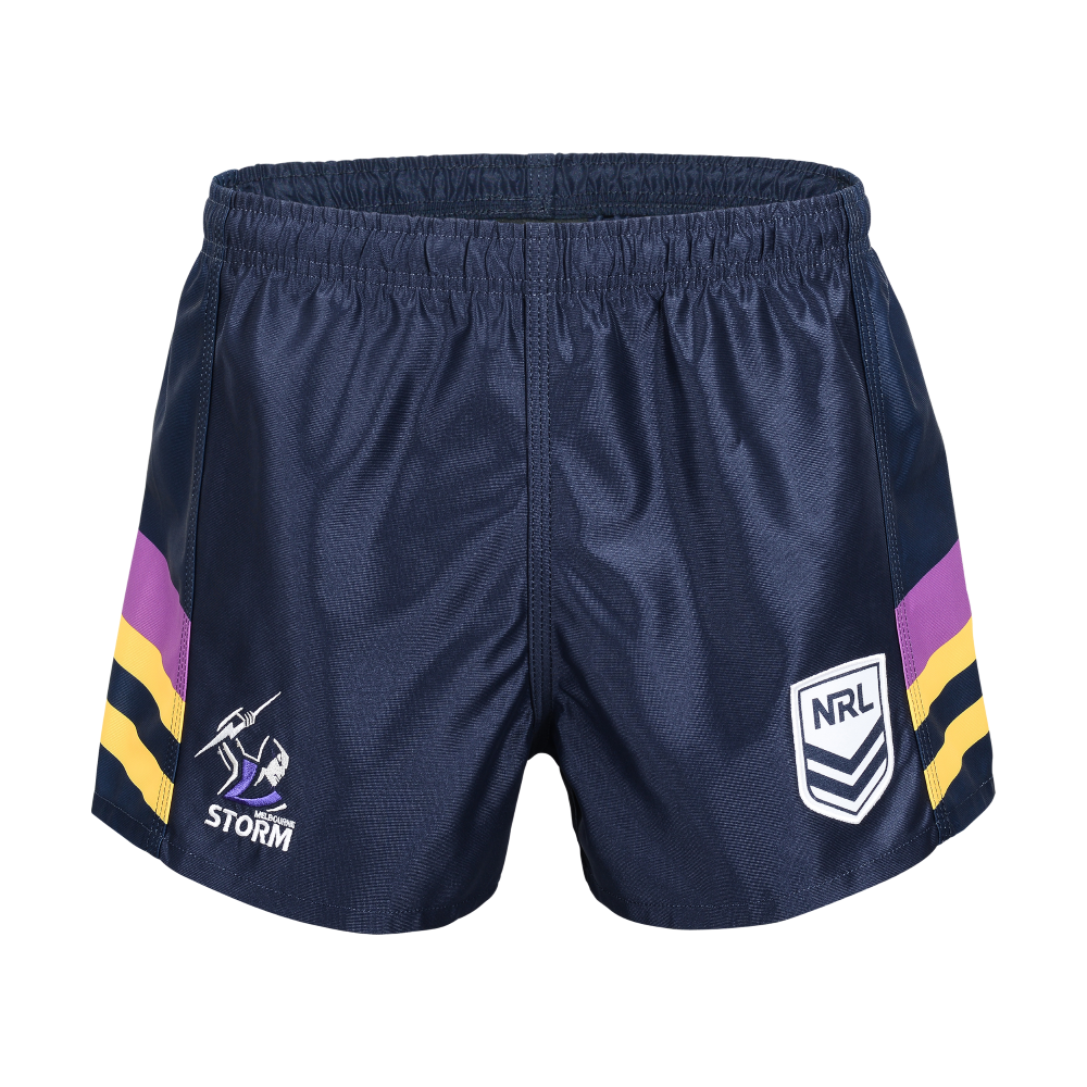 Melbourne Storm 2026 Men's Supporter Rugby Shorts.