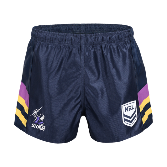 Melbourne Storm 2026 Men's Supporter Rugby Shorts.