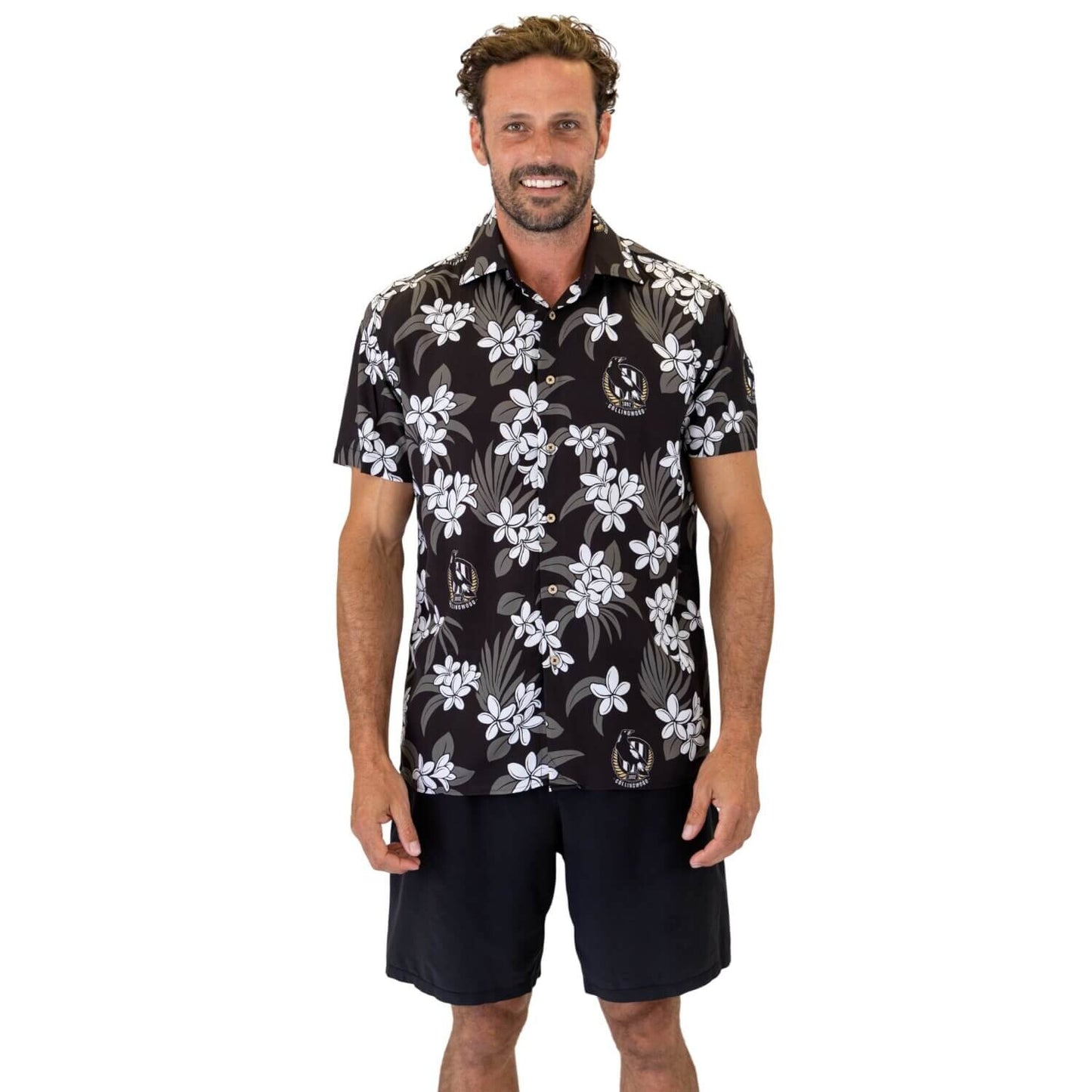 SALE SALE SALE               Collingwood Magpies 'Reef' Hawaiian Shirt
