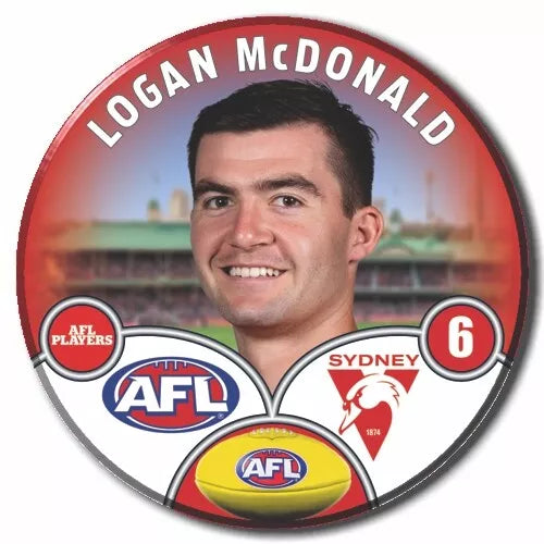 2024 Sydney Swans Logan McDonald