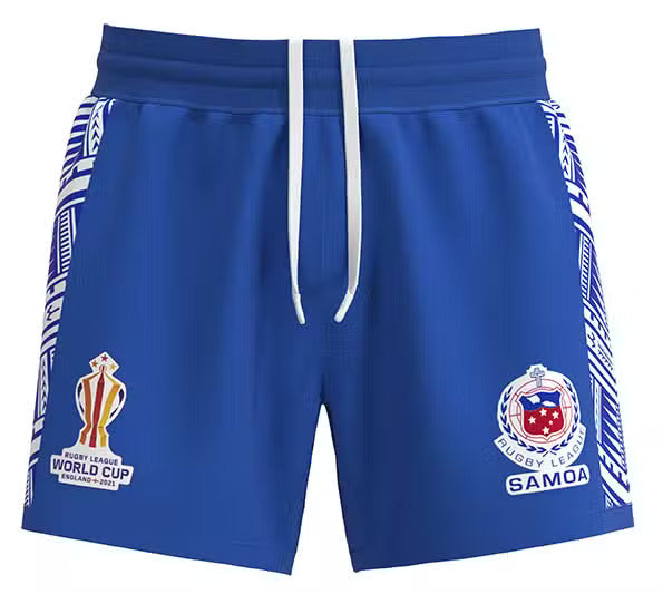 Samoa Rugby League World Cup Home Shorts         SALE SALE SALE