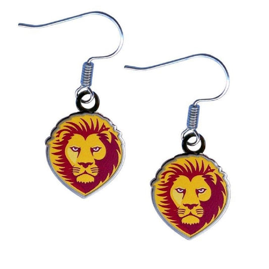 Brisbane Lions Earrings Official AFL
