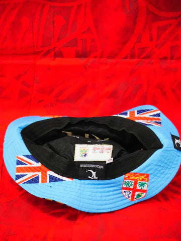 FIJI Bucket Hat White & Black
