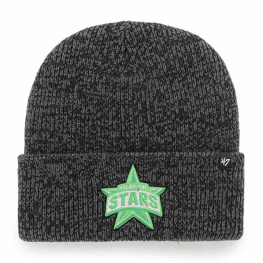 SALE SALE SALE   Melbourne Stars Black '47 Cuff Knit Beanie