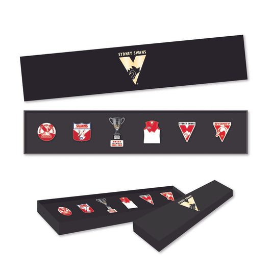 Sydney Swans Logo Pin Set