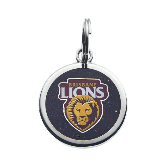 Brisbane Lions Engravable Pet Tag