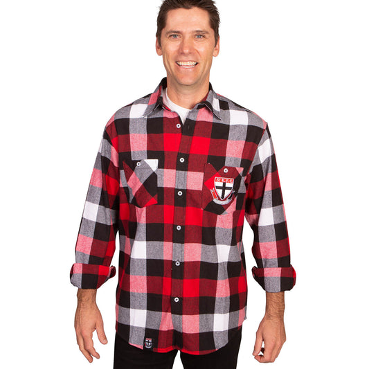 SALE SALE SALE                 St Kilda Mens Flannelette Shirt